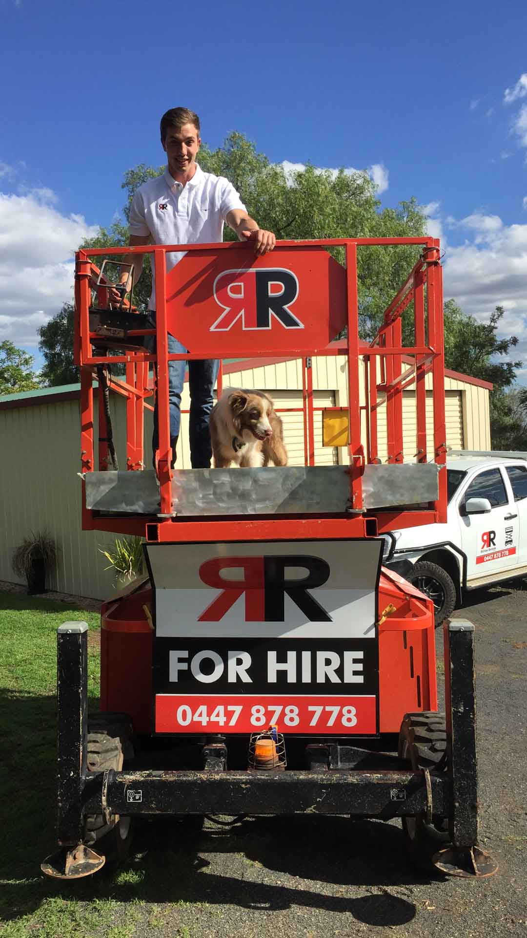 Richley Rentals. Scissor Lift Hire & Service. Toowoomba & Darling Downs